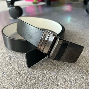 Men’s Express Reversible Belt Black/White